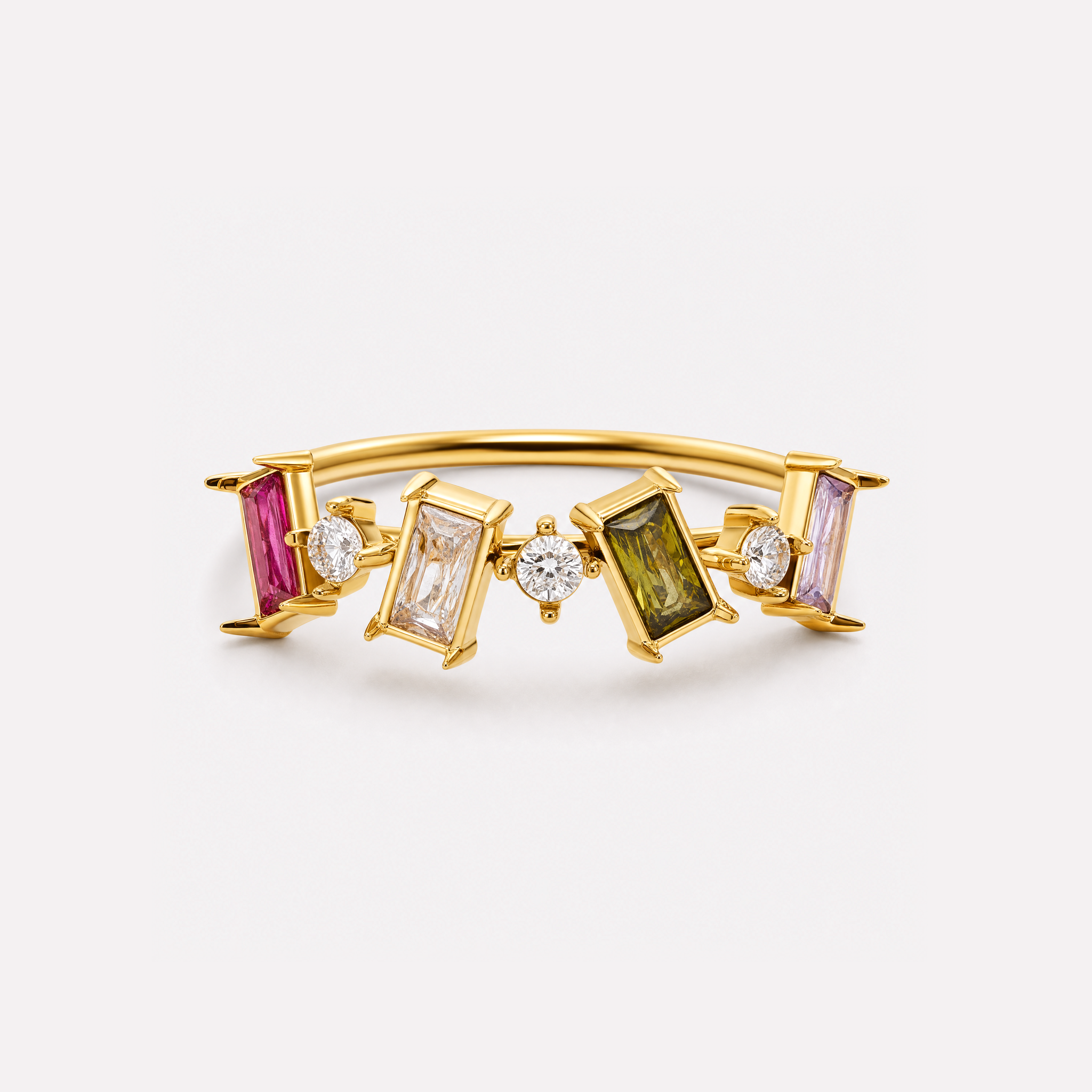 Prisca Baguette Ring