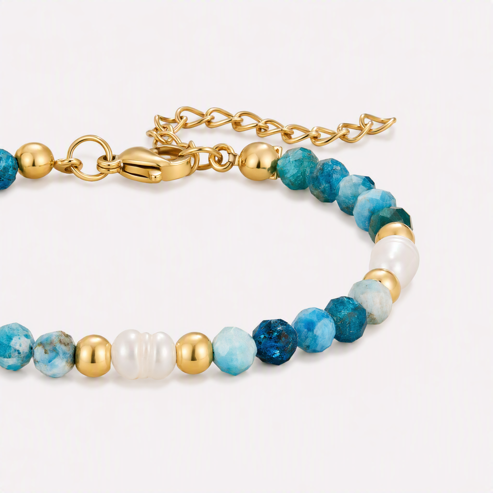 Rina Turquoise Bead Bracelet