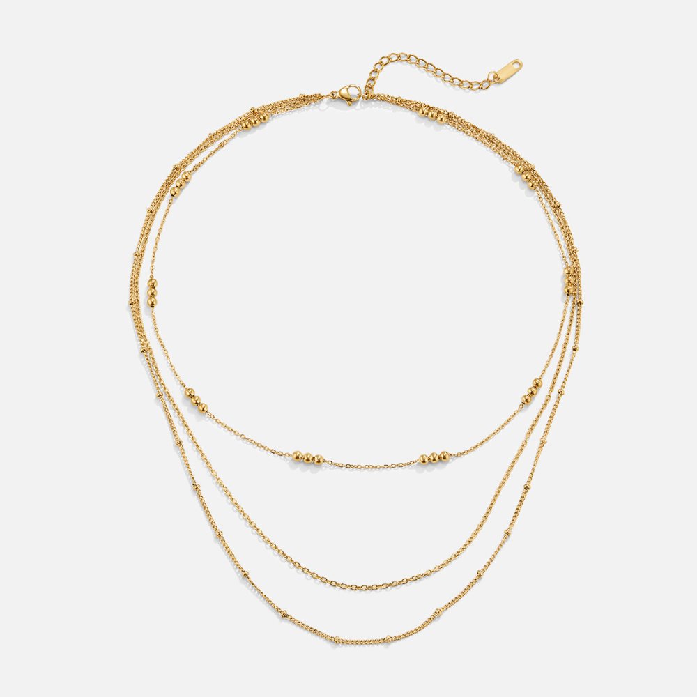 Delia Layered Chain Necklace