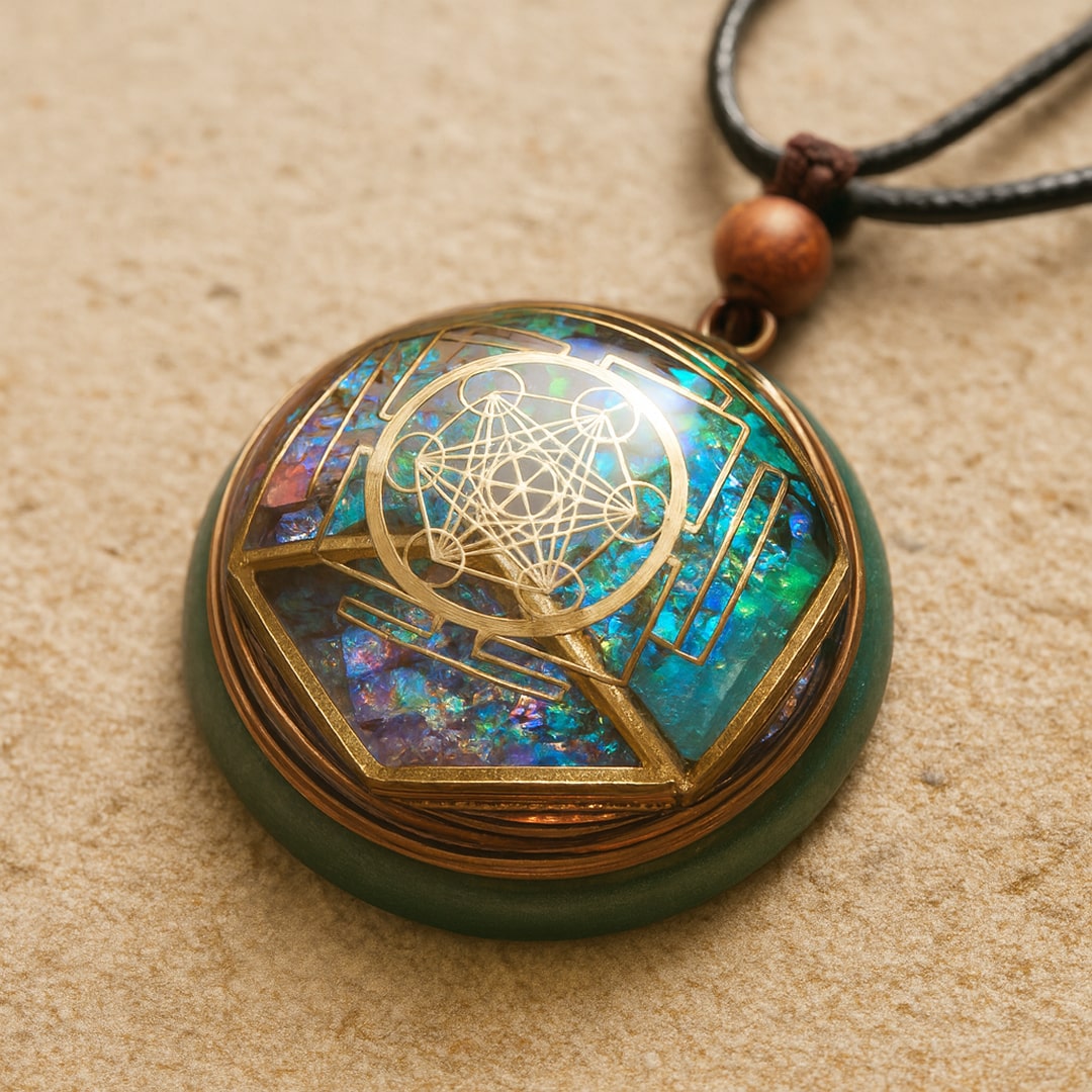 "Alignment" 7 Stones Pendant