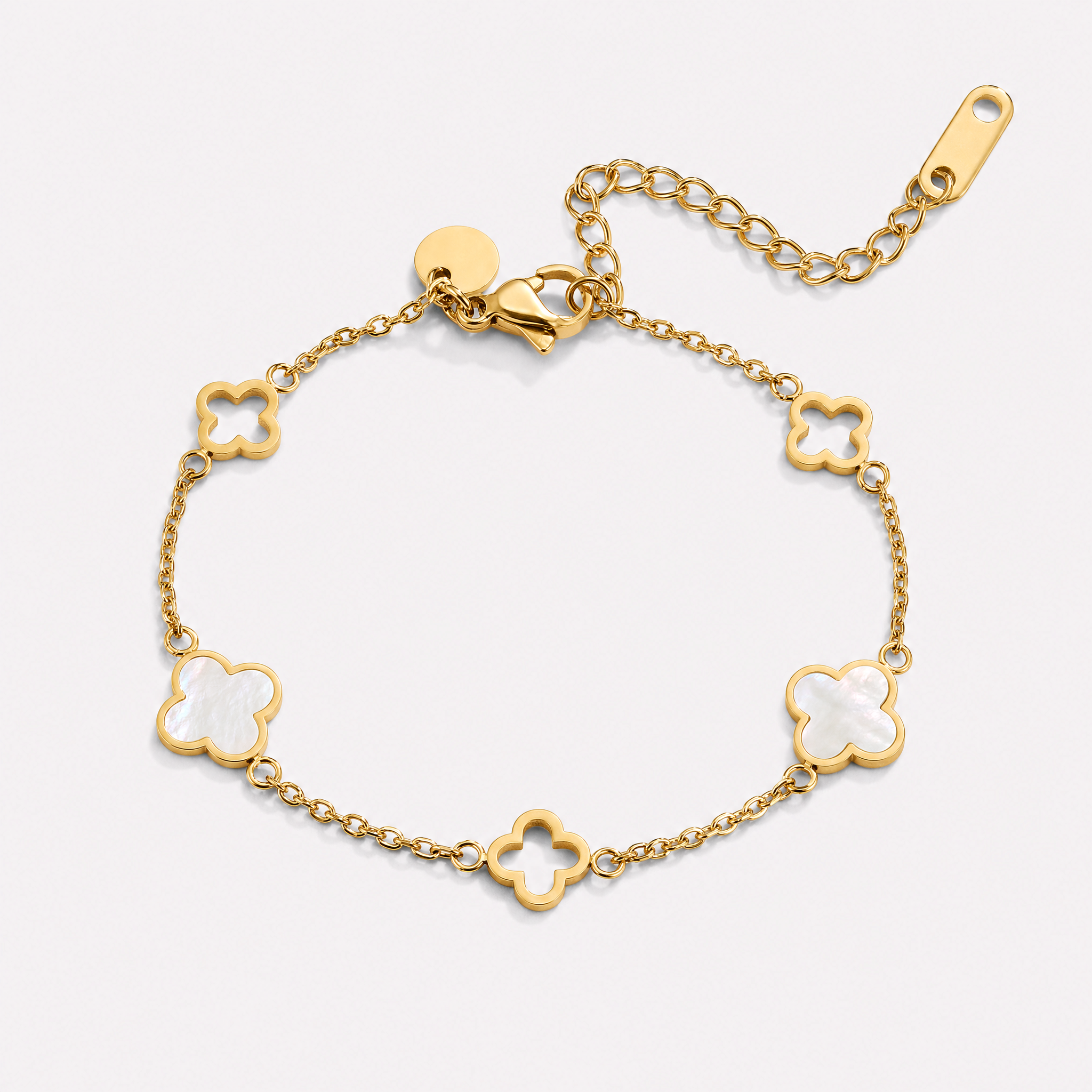Viola Clover Bracelet