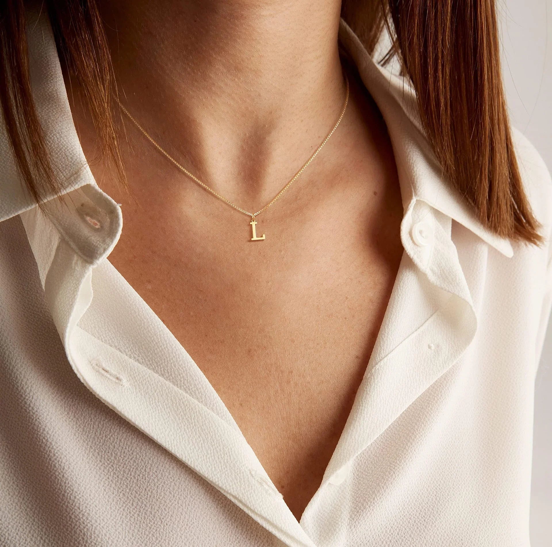 Letizia Initial Necklace
