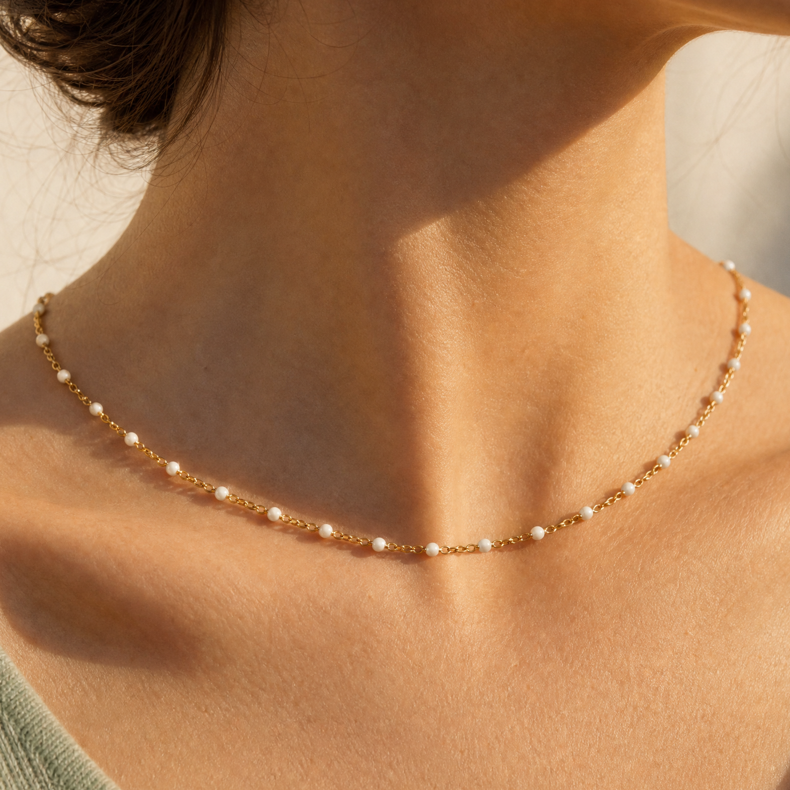 Bibiana Bead Choker