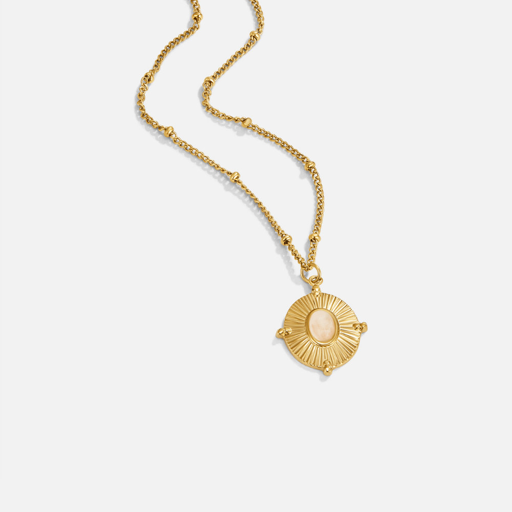 Monica Medallion Necklace