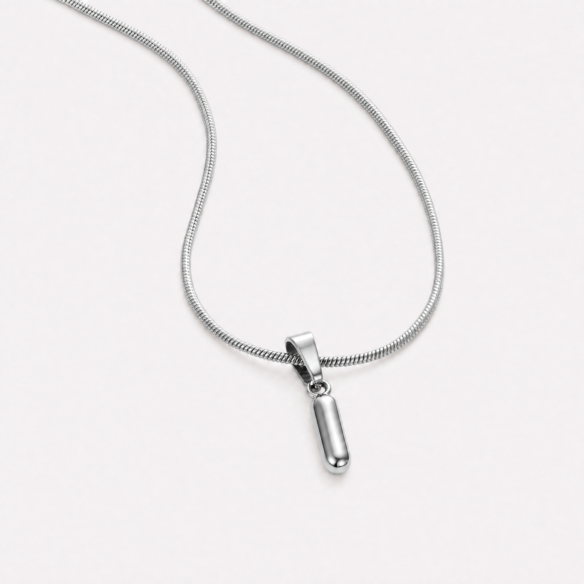 Bettina Bubble Initial Necklace