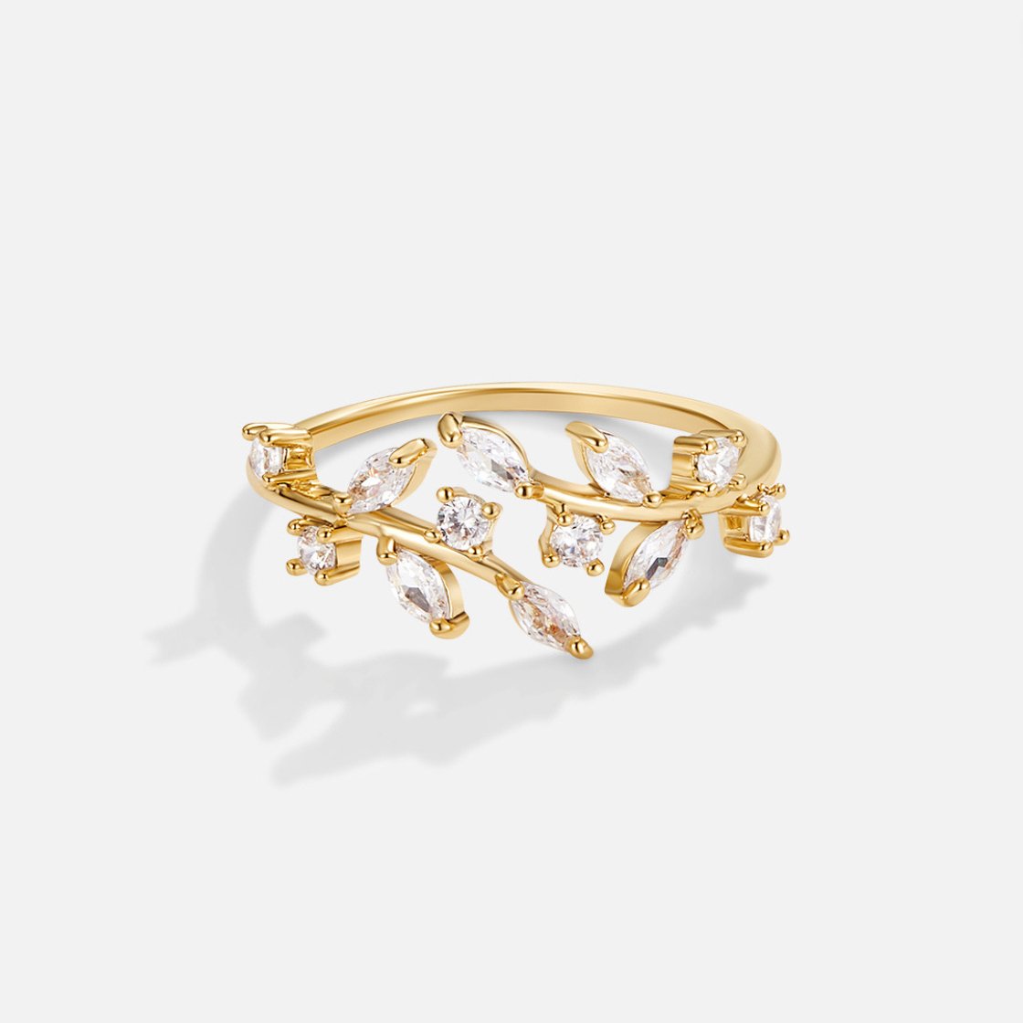 Crystal Vine Ring