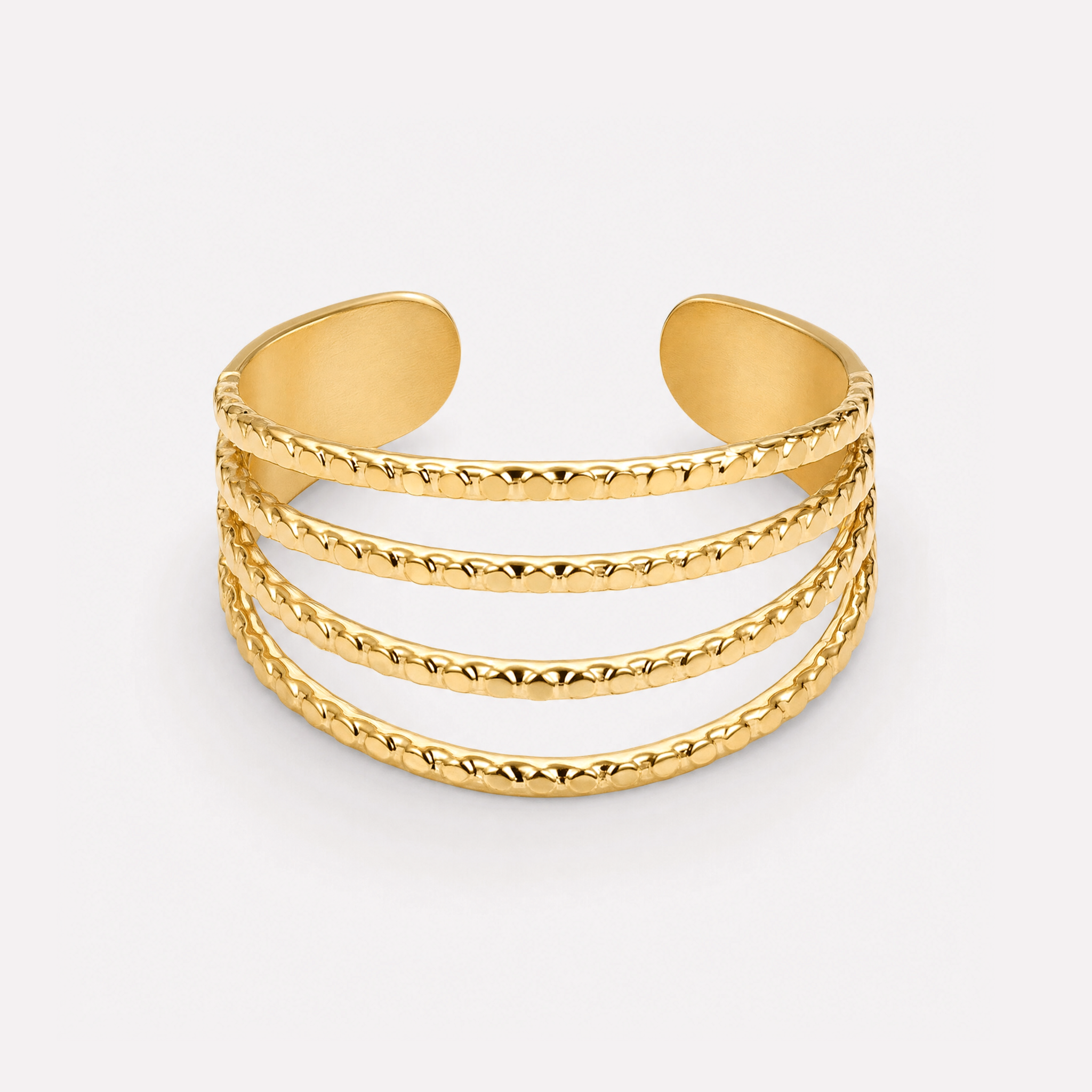 Filomena Stacked Wire Ring
