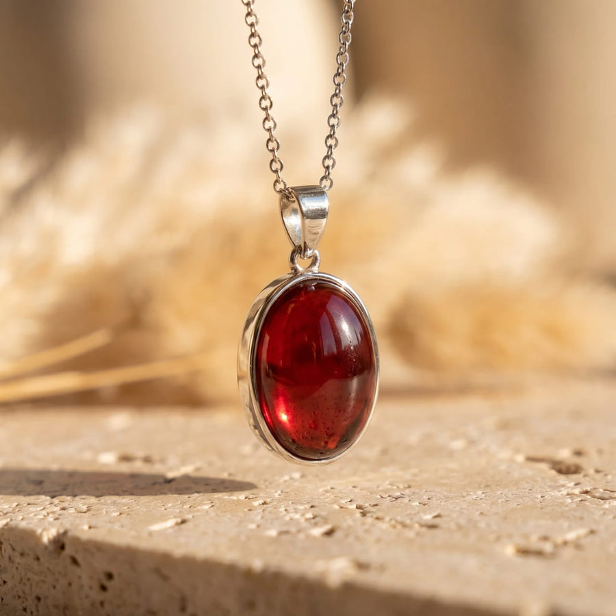 "Heart of Garnet" Pendant