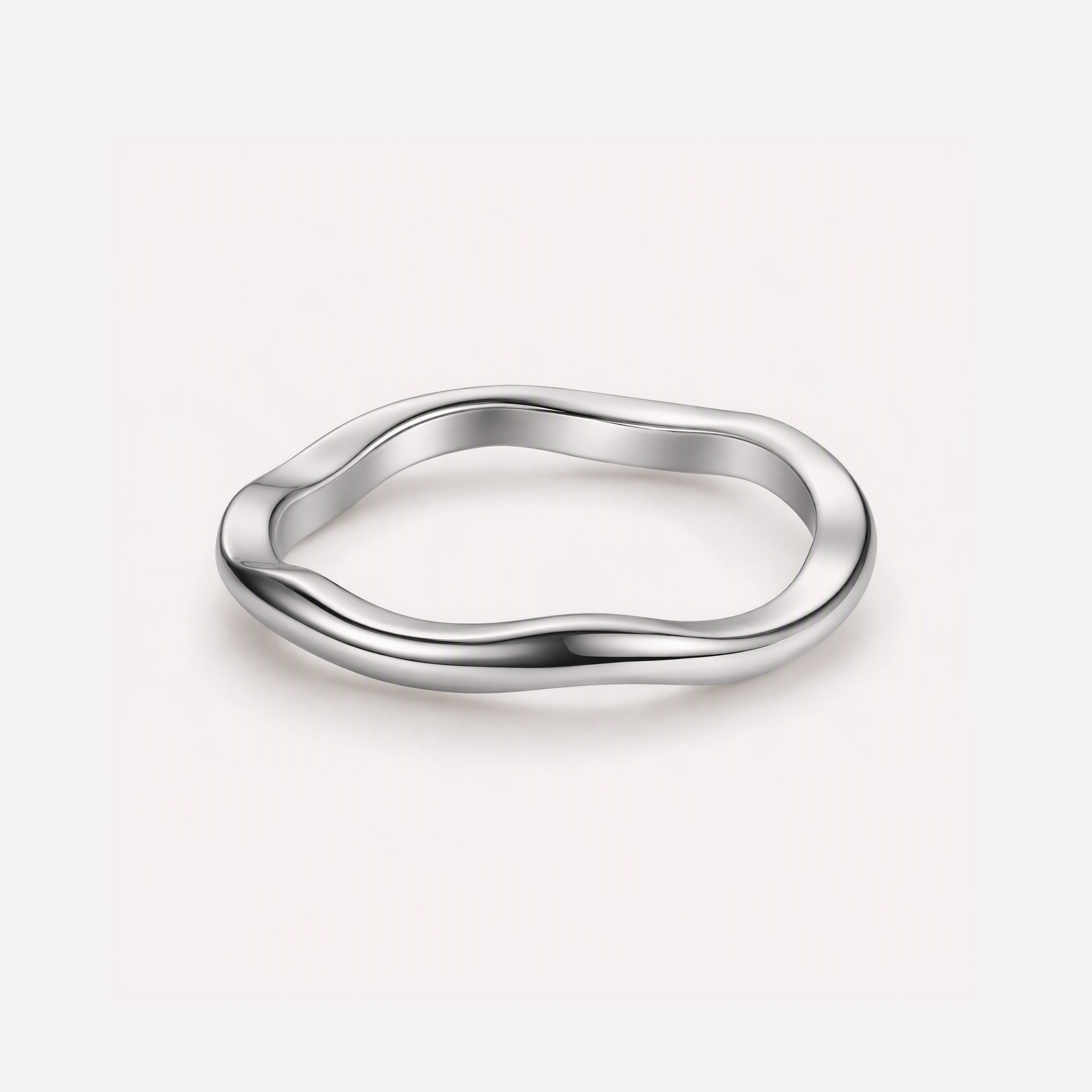 Maristella Thin Wave Ring