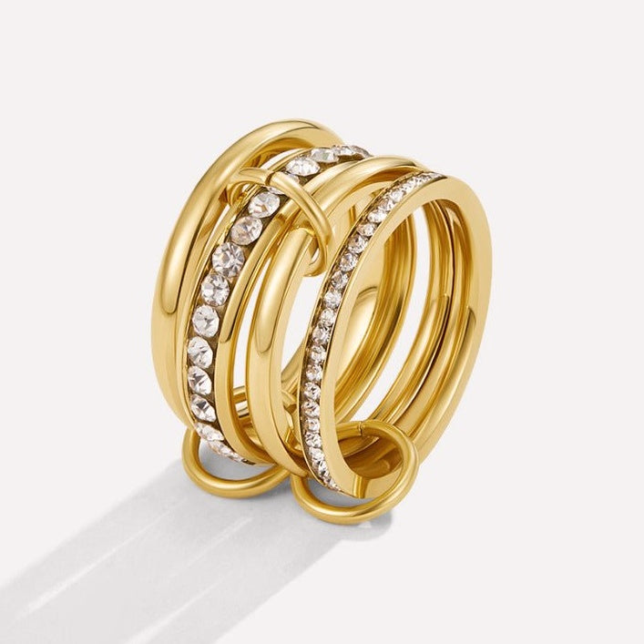 Portia Pavé Band Ring