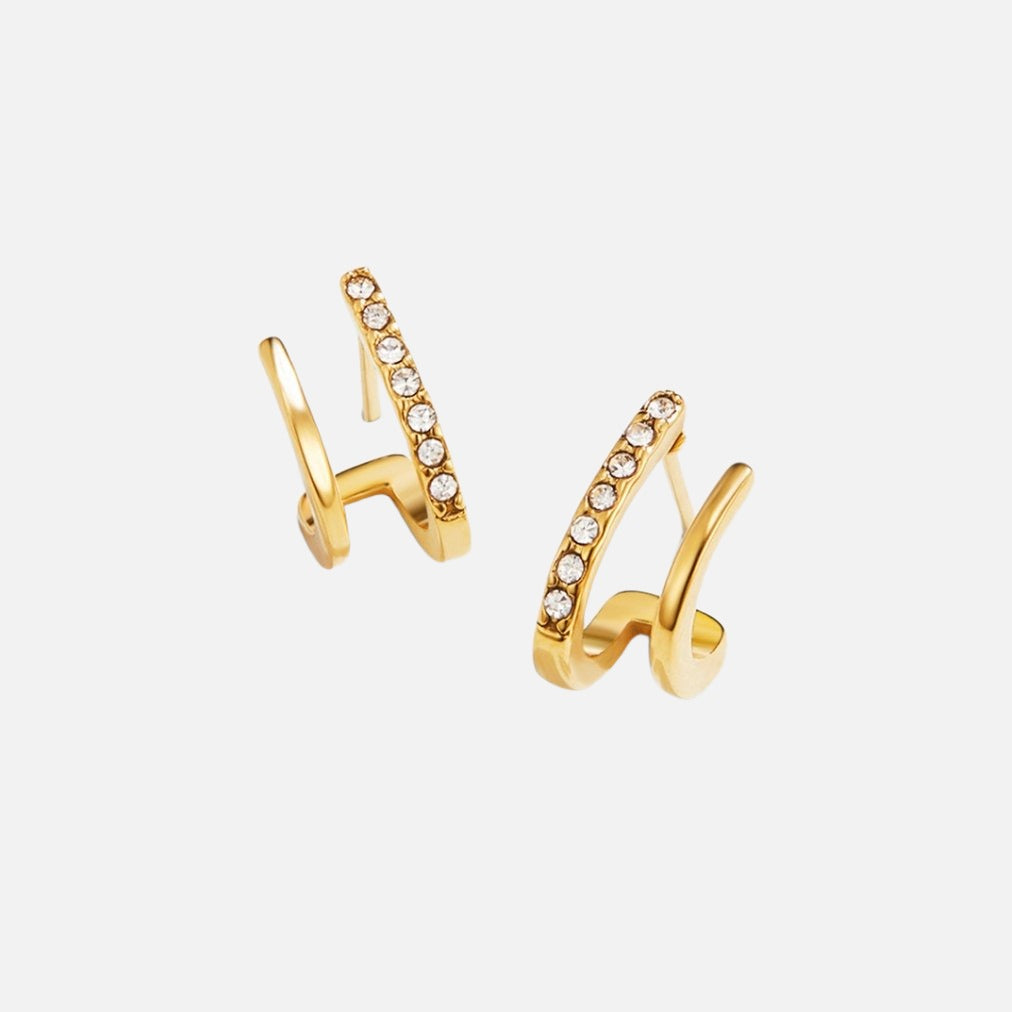 Crystal Claw Earrings
