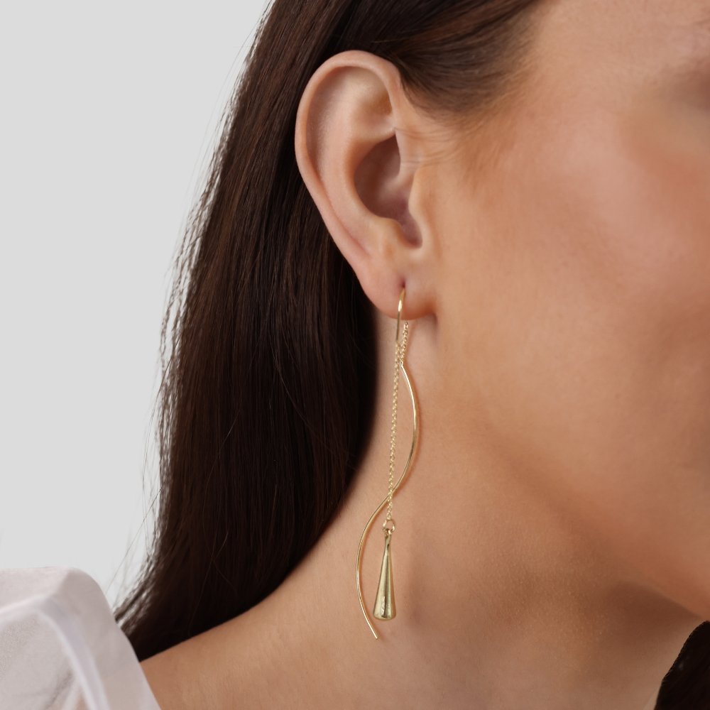 Alba Teardrop Threaders