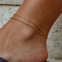 Lavinia Layered Anklet