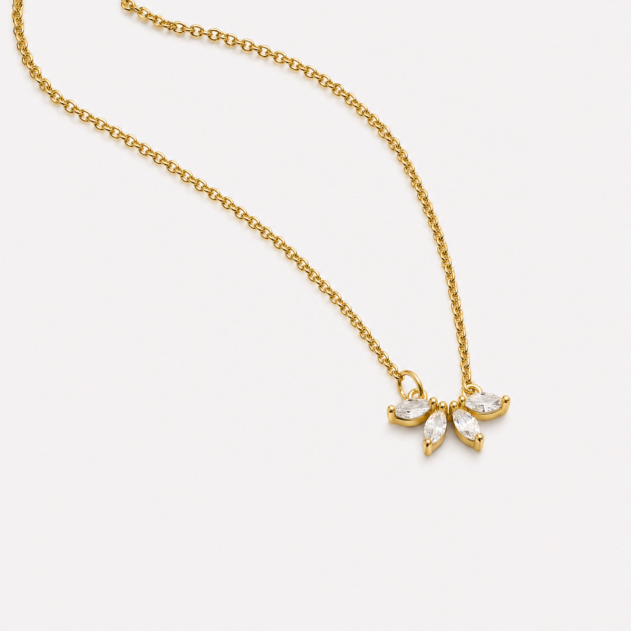 Silvia Leaf Necklace