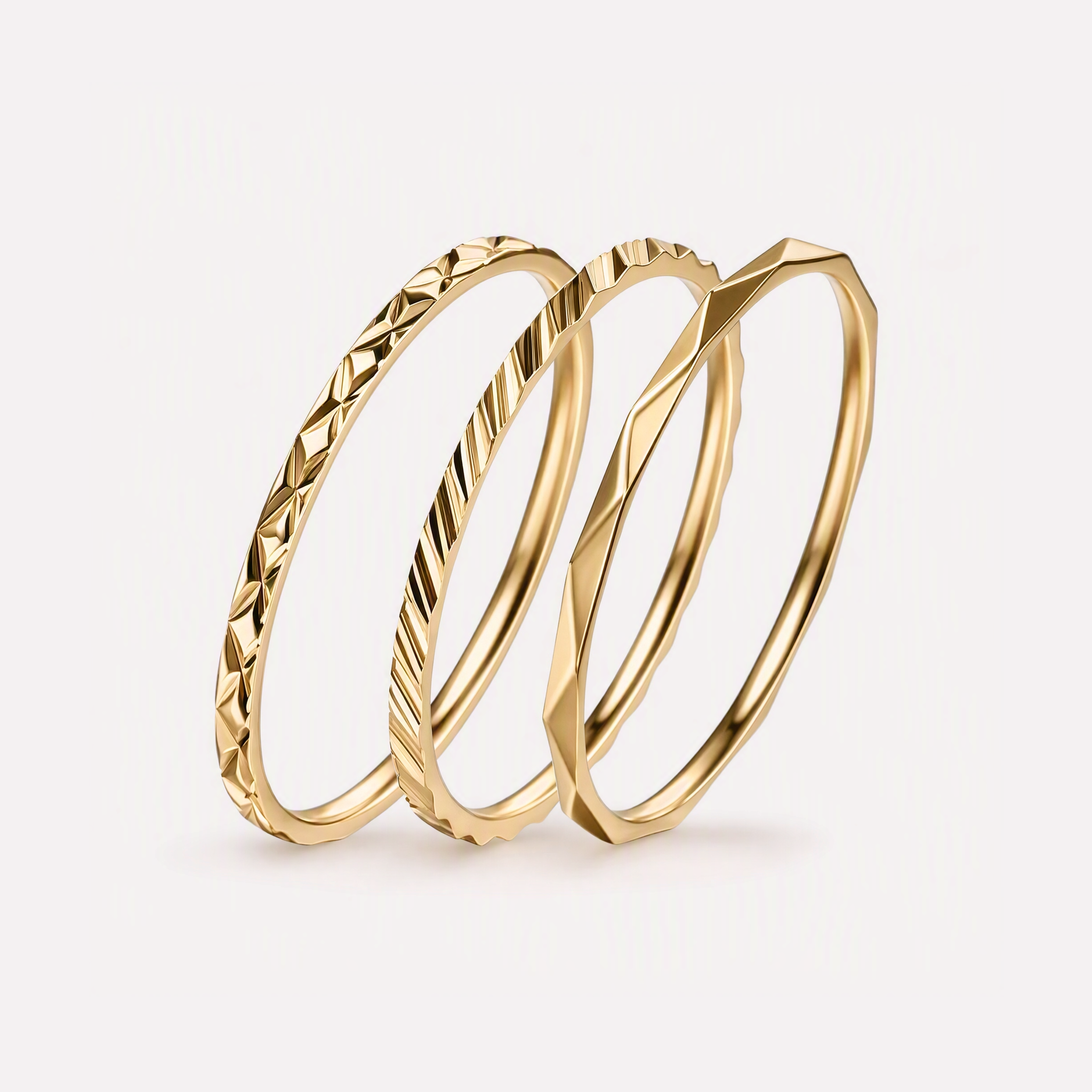 Gloria Stacking Ring Set