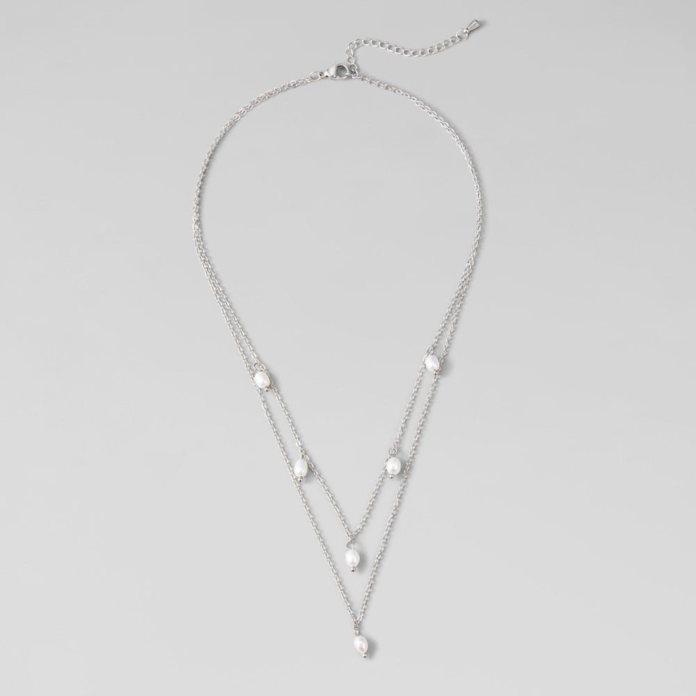 Ersilia Pearl Drop Necklace