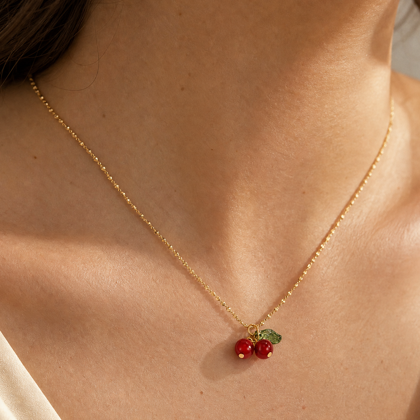 Cerasella Cherry Necklace