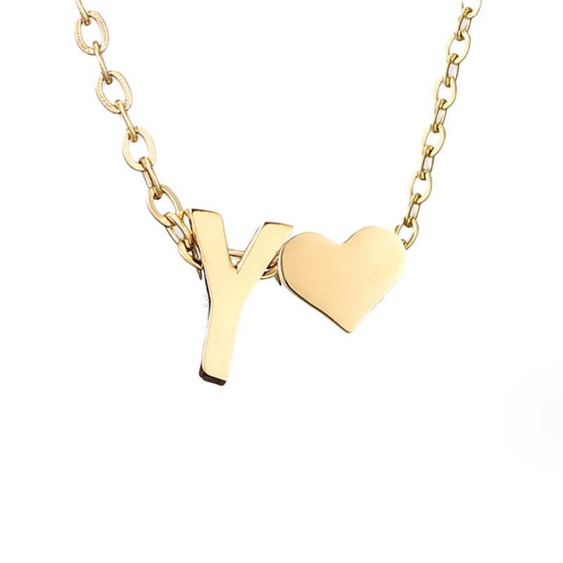 Amata Initial Necklace