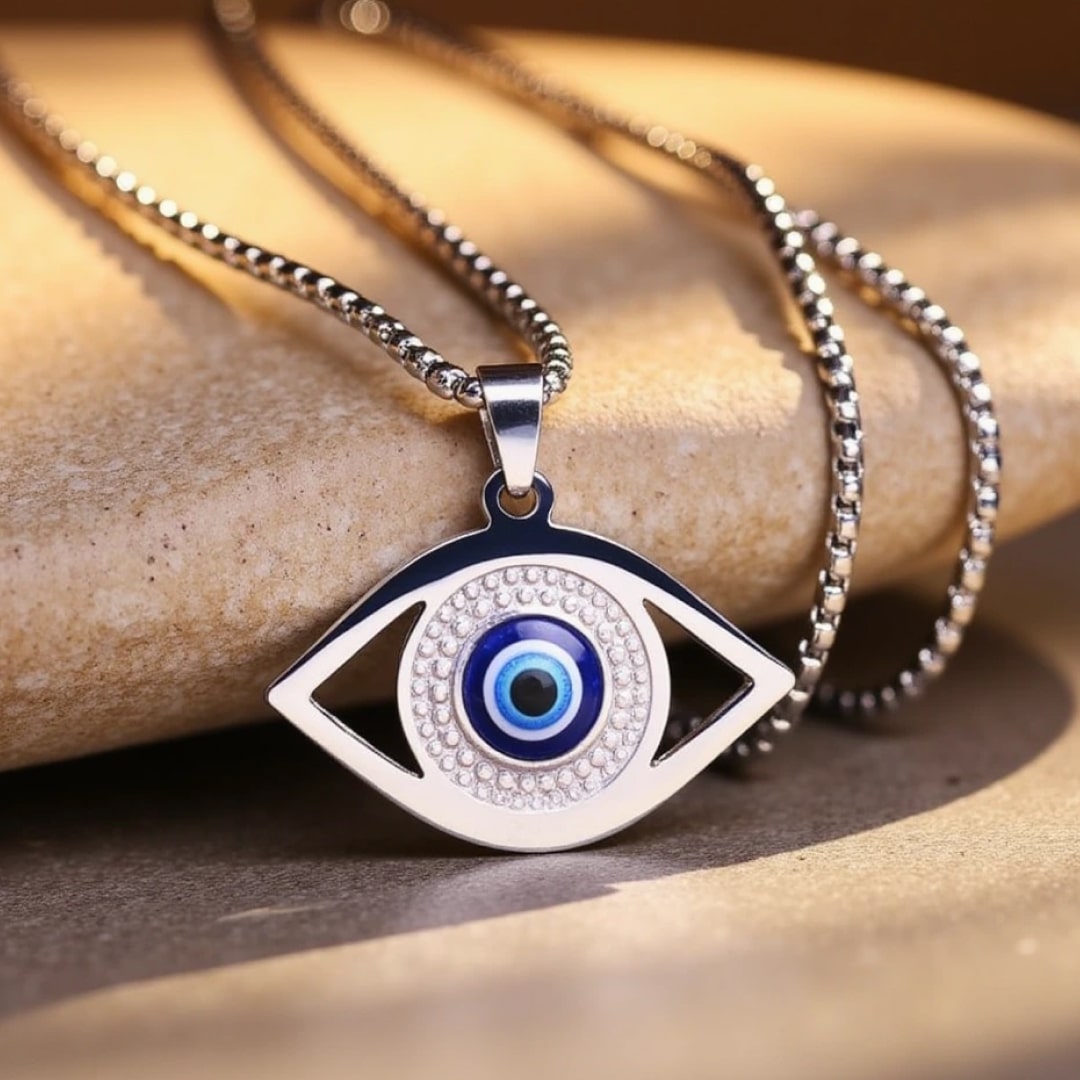 Blue Eye Pendant - Symbolic Protection from the Evil Eye