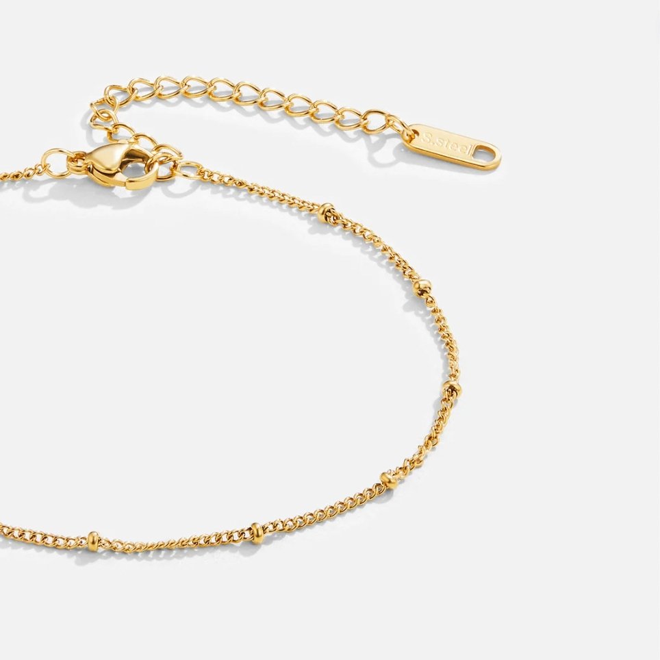Lina Bead Chain Anklet