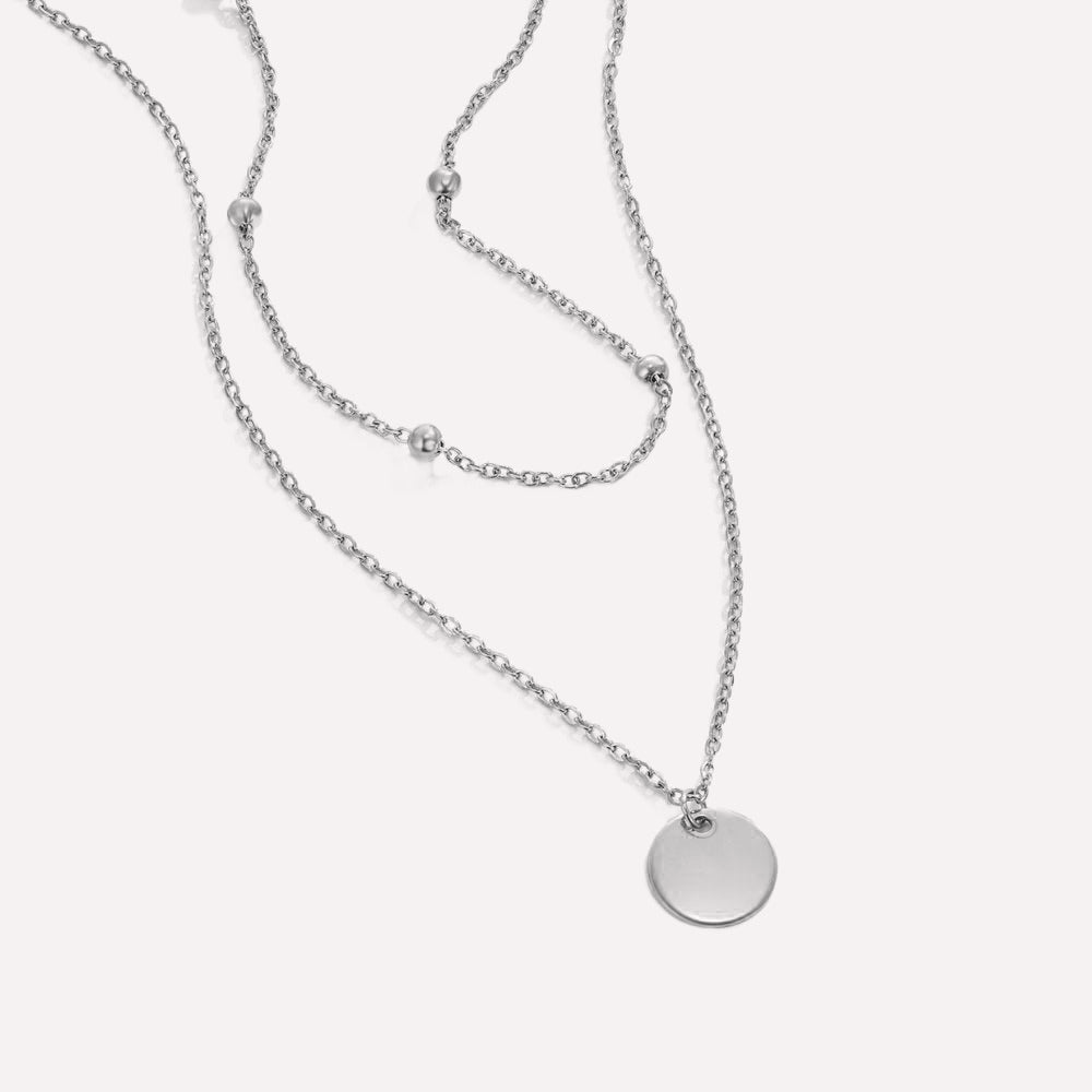 Serena Disc Necklace