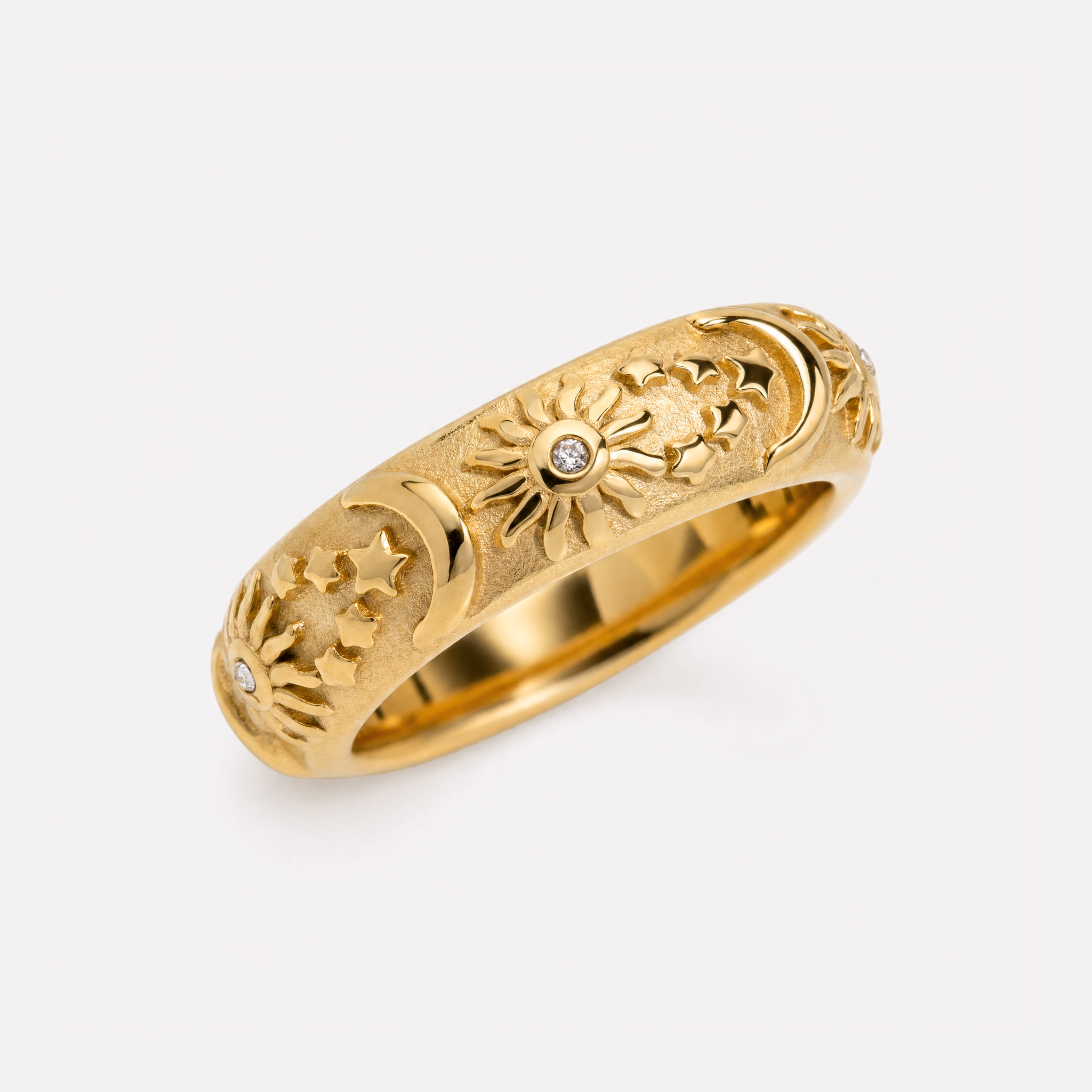Astra Star Signet Ring