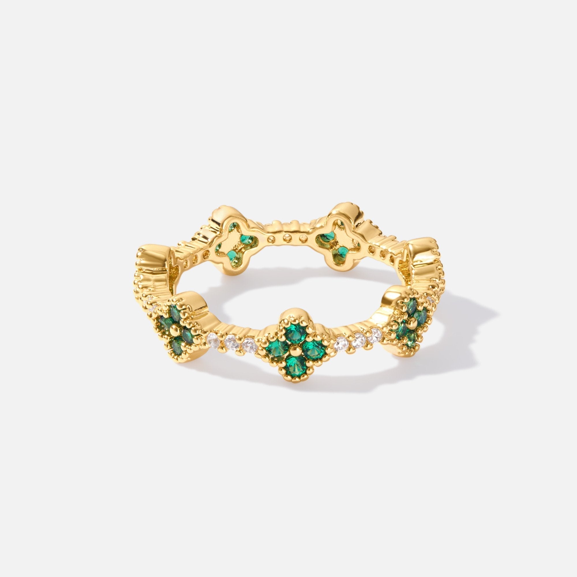 Delphine Clover Ring
