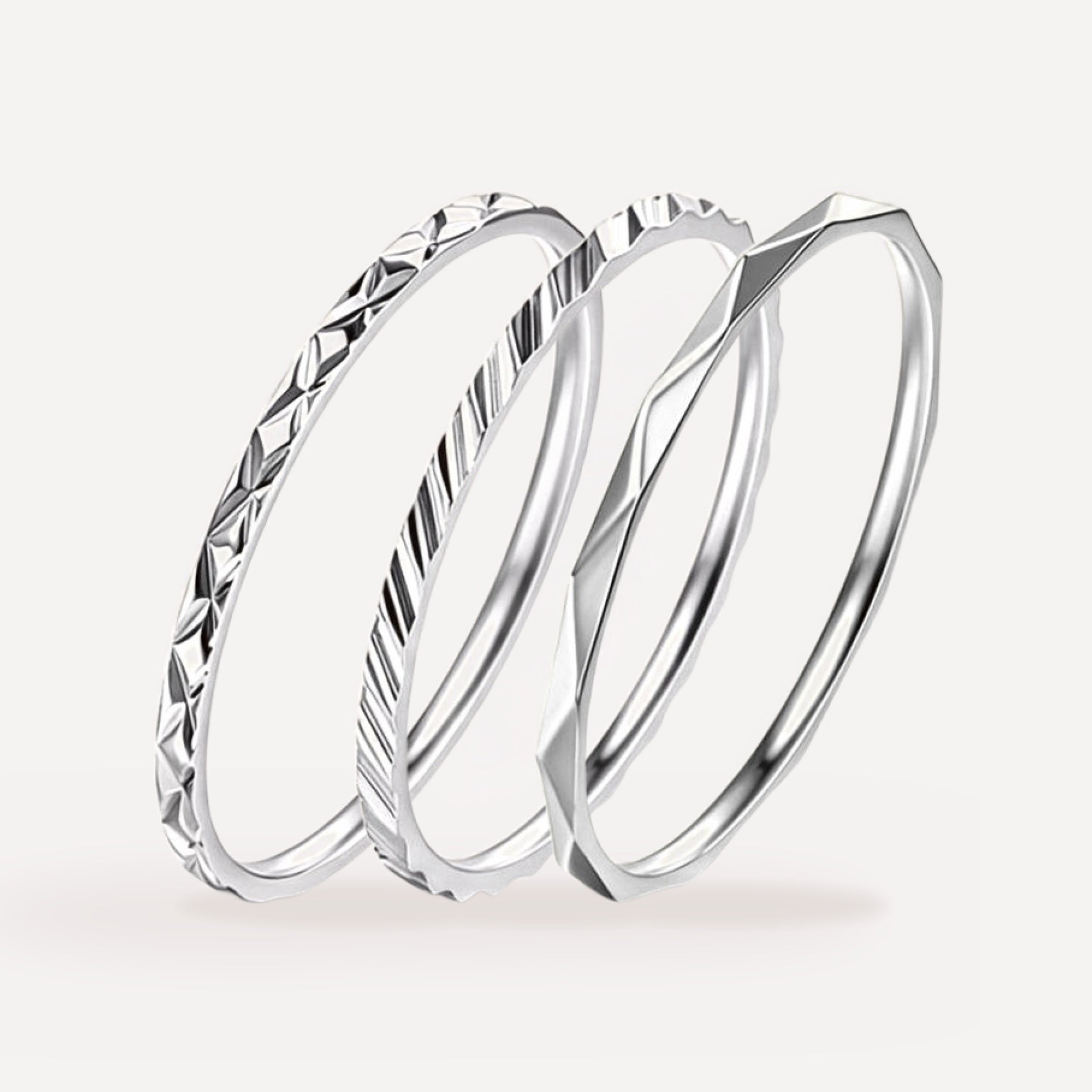 Gloria Stacking Ring Set