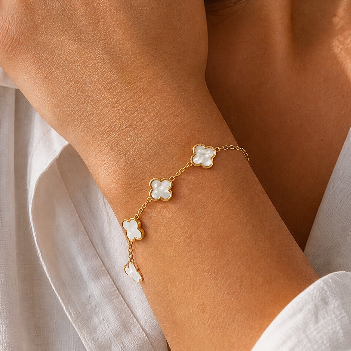 Francesca Clover Bracelet