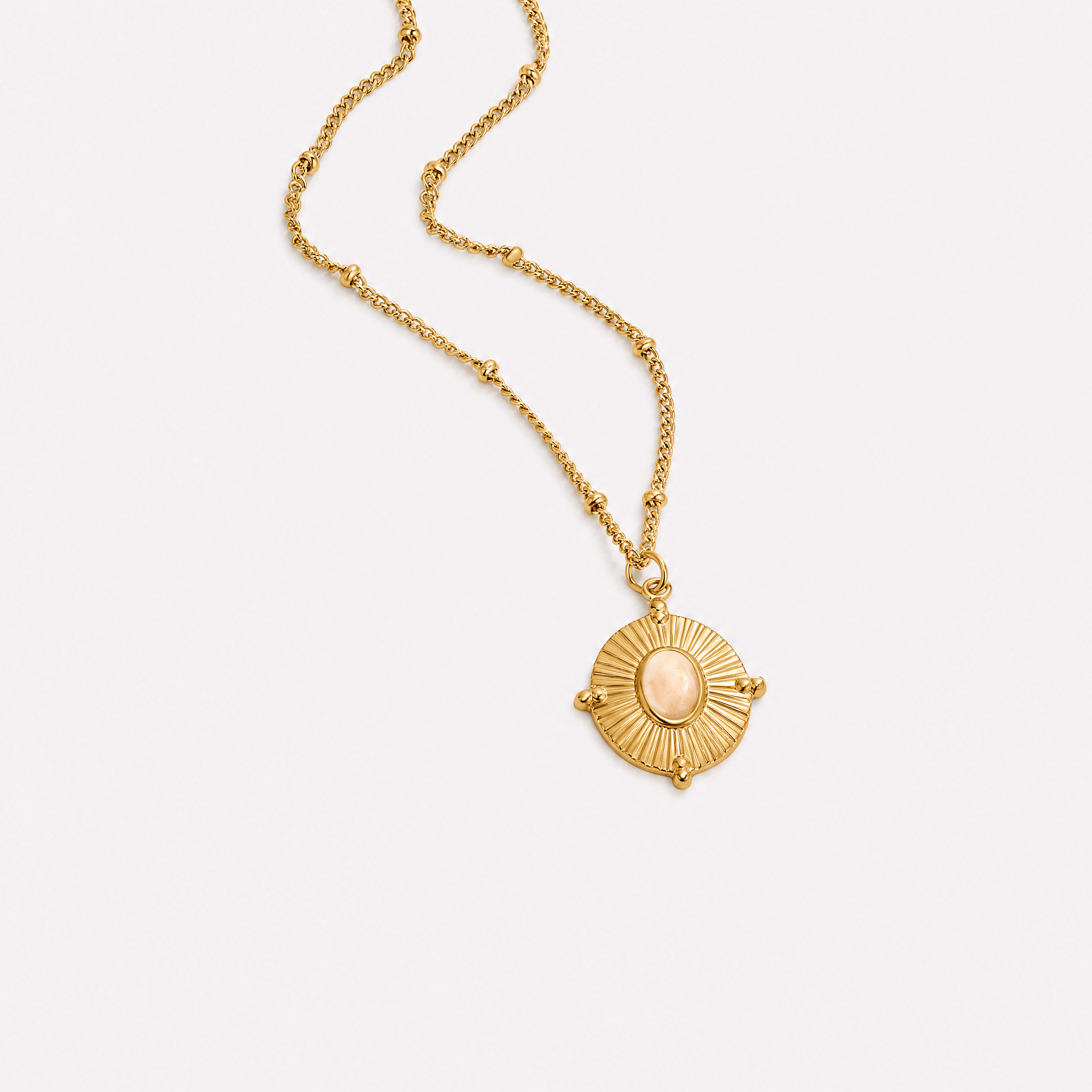 Monica Medallion Necklace
