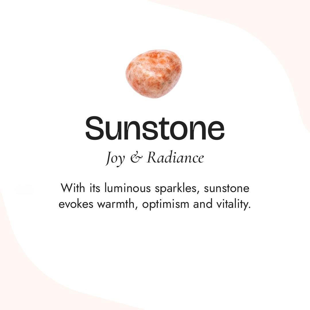 "Luck & Joy" Bracelet in Tiger's Eye, Sunstone, Carnelian & Garnet