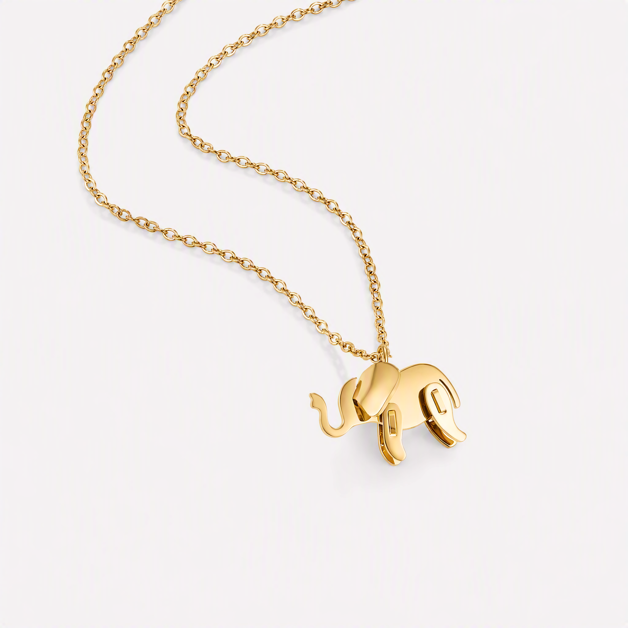 Fausta Elephant Necklace