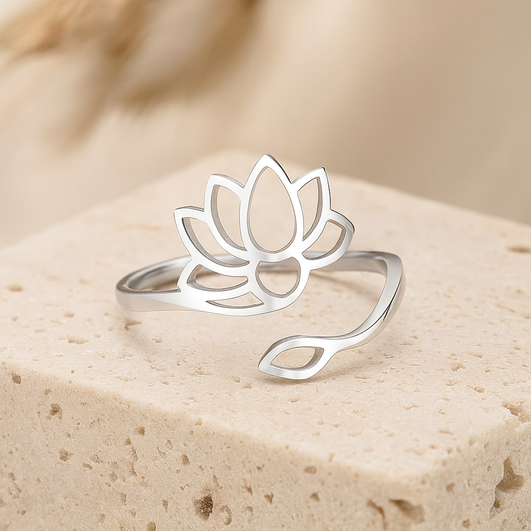 Lotus Adjustable Ring