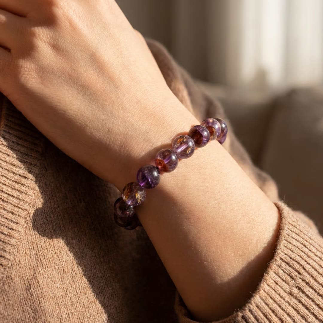 "Soul of Light" Bracelet in Auralite 23