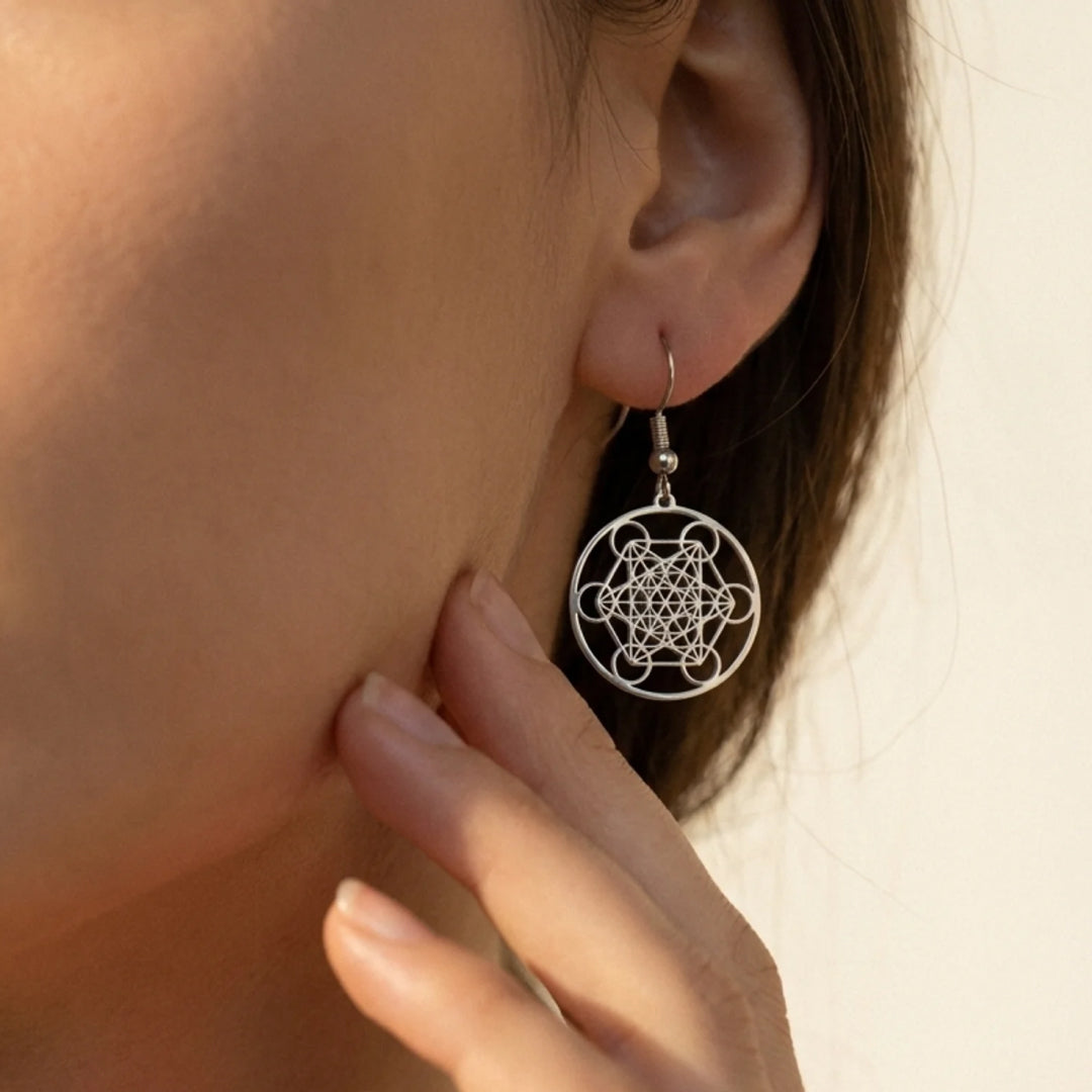 "Thirteen Circles" Earrings