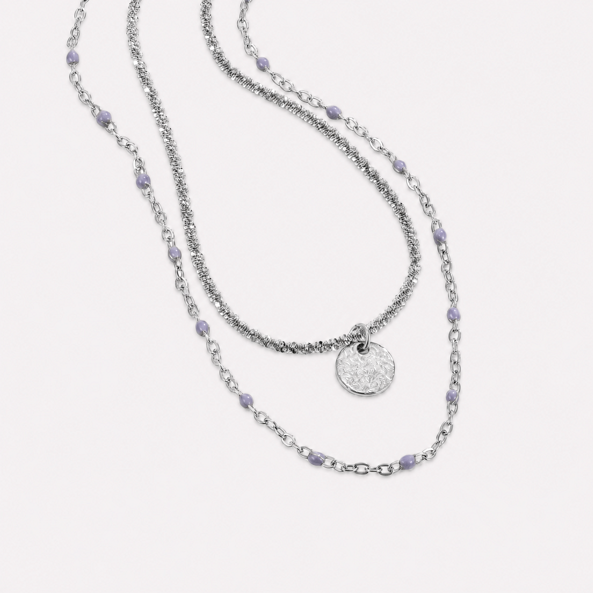 Pierina Layered Bead Necklace