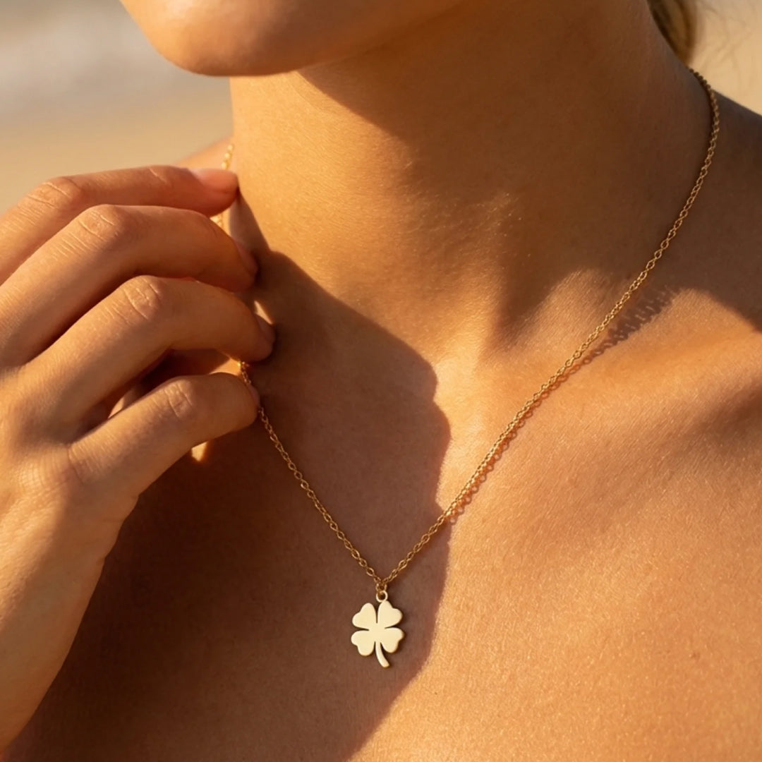 Lucky Charm Clover Pendant