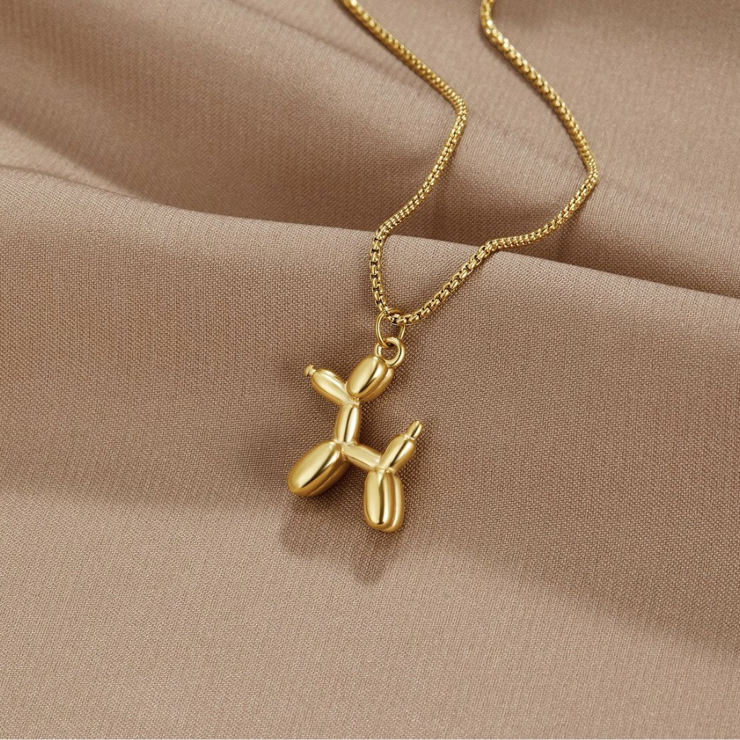 Cinzia Balloon Dog Necklace
