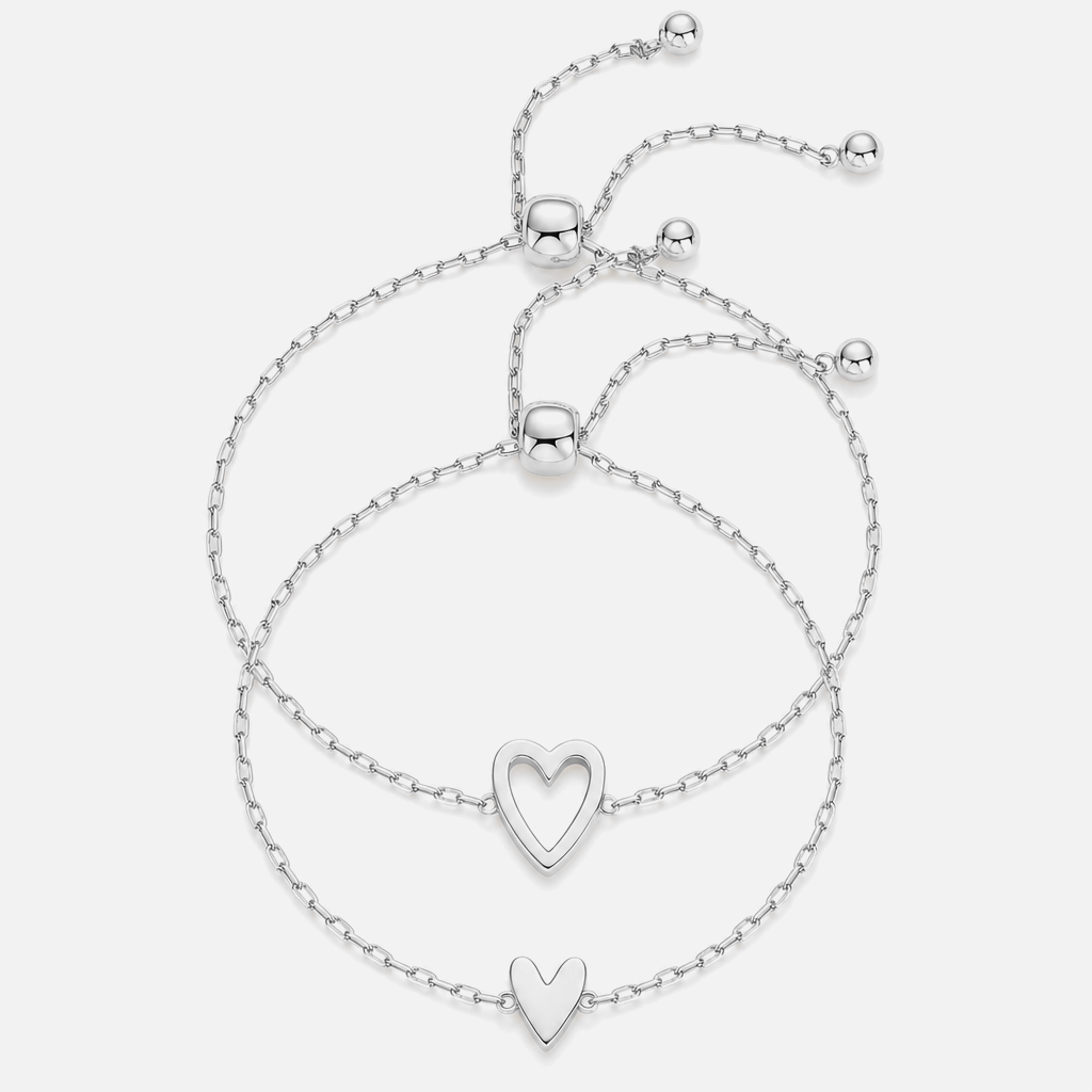 Donata Heart Bracelet Set
