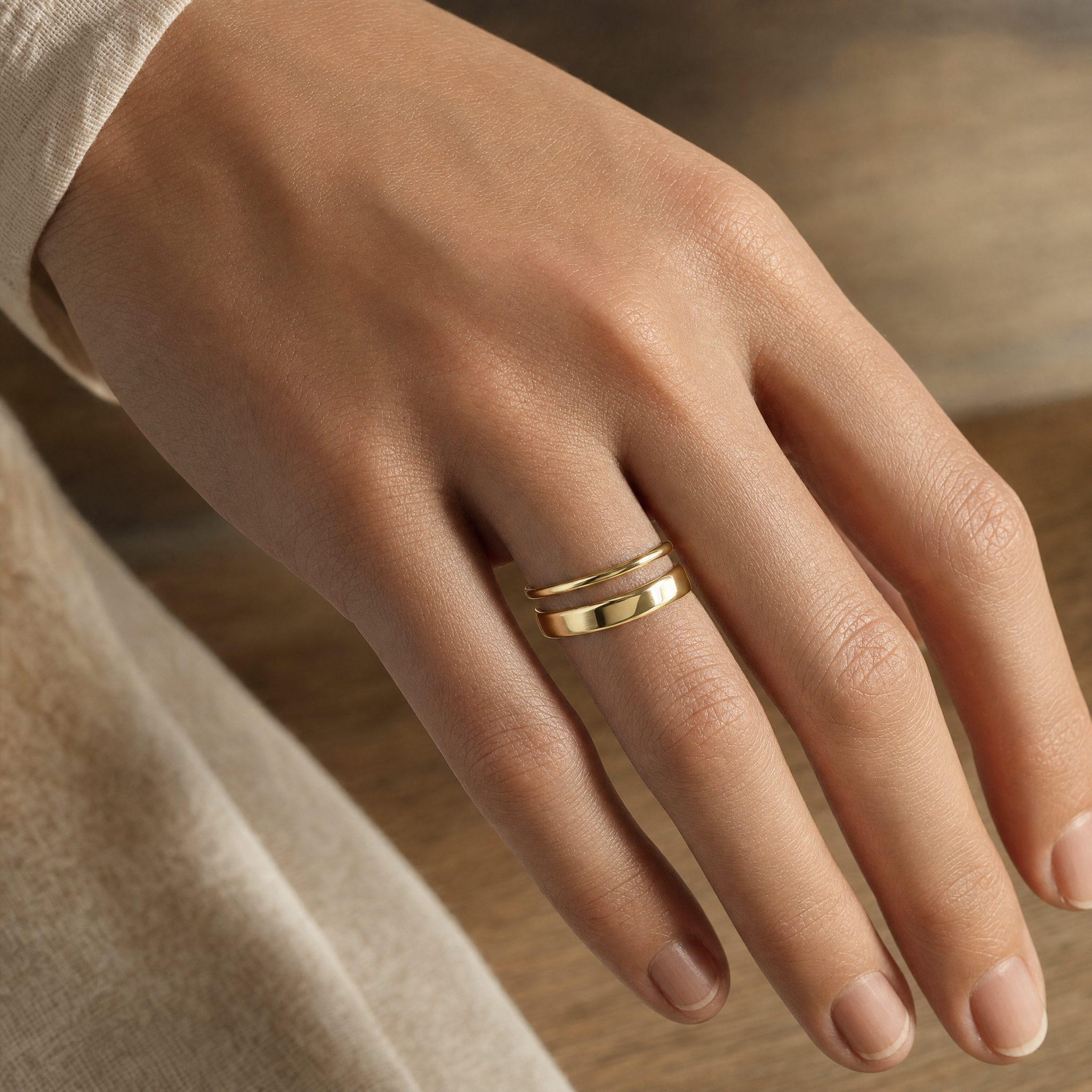 Double Band Ring