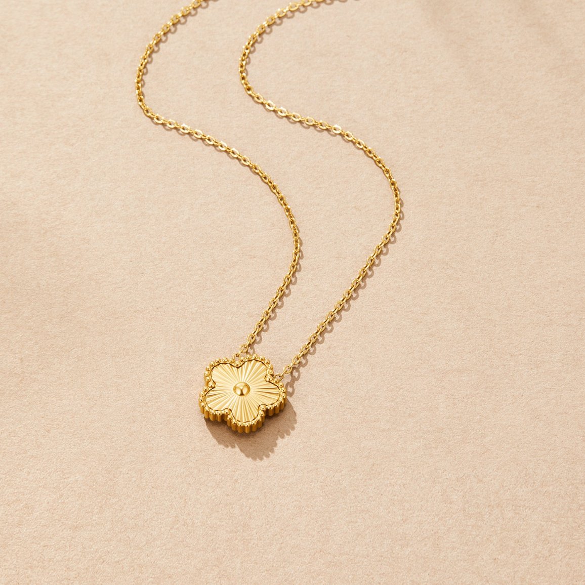 Clarissa Clover Necklace