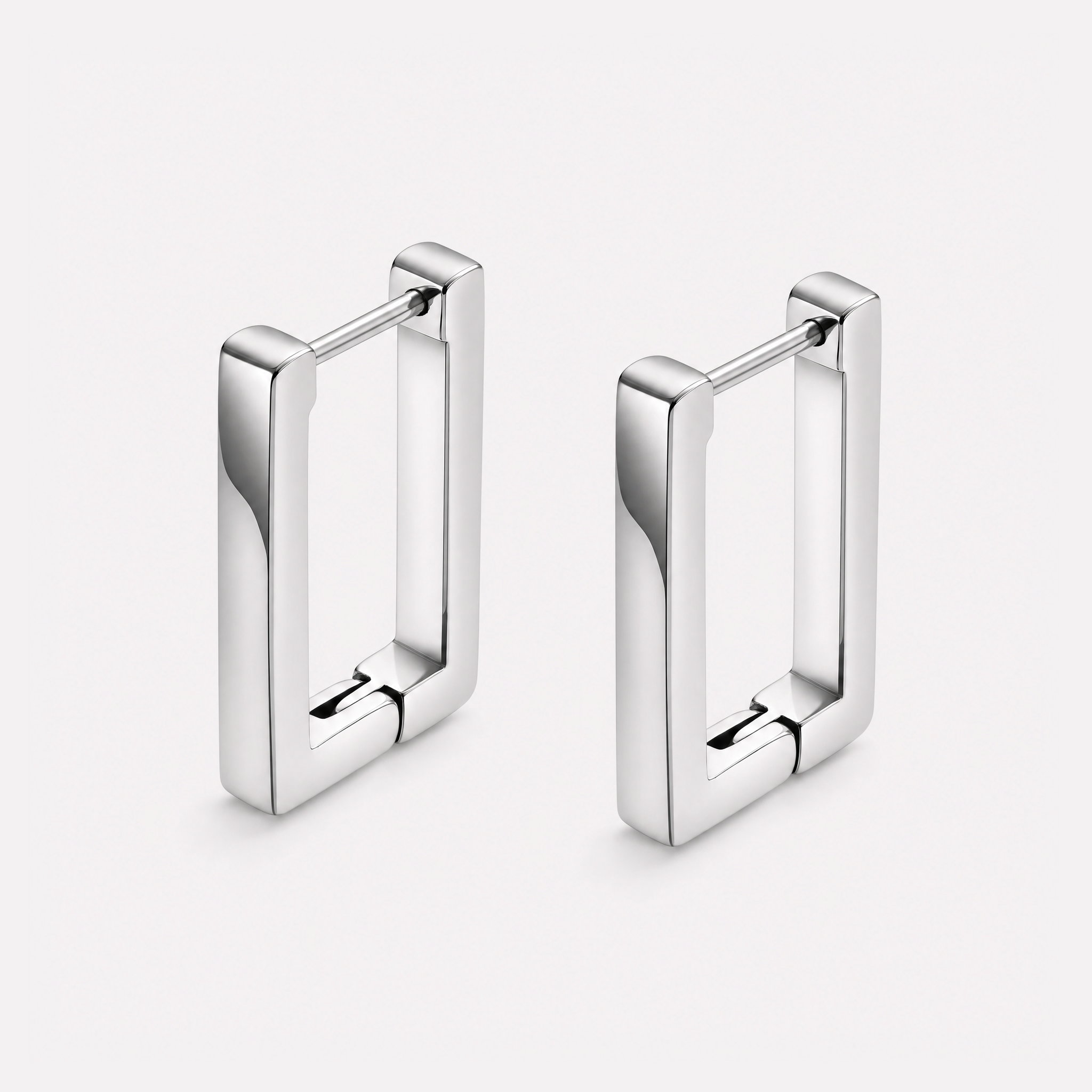 Tecla Rectangle Hoops