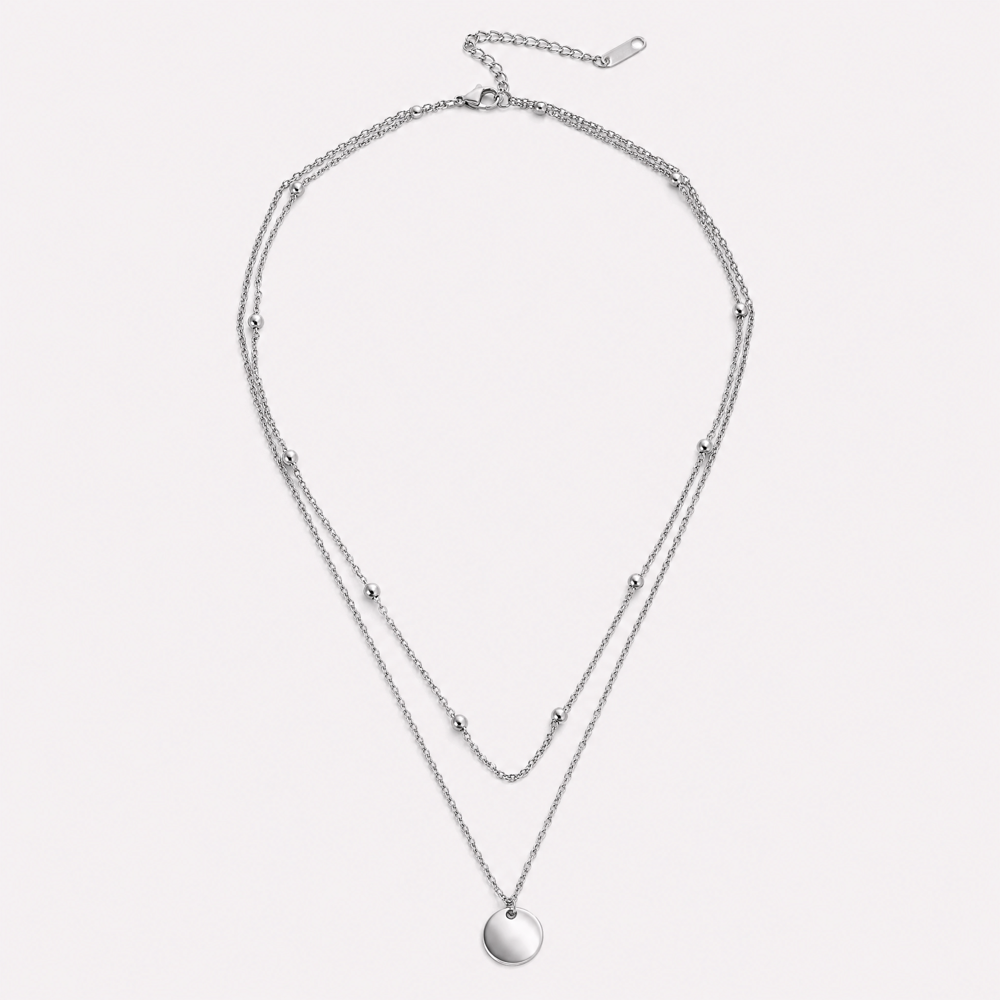 Serena Disc Necklace