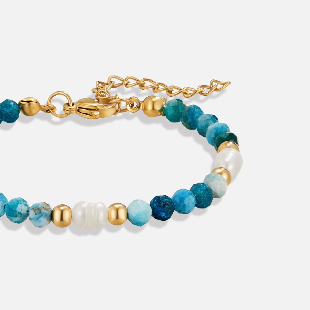 Rina Turquoise Bead Bracelet
