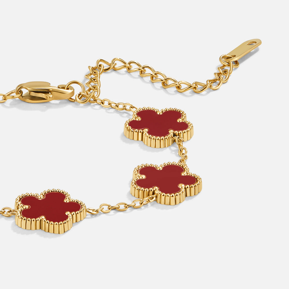 Rubina Flower Bracelet