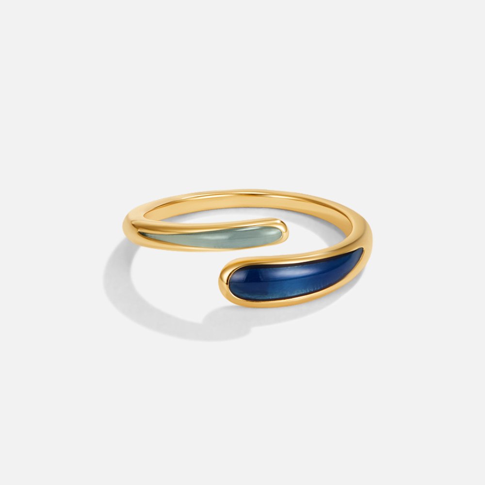 Velia Enamel Wrap Ring