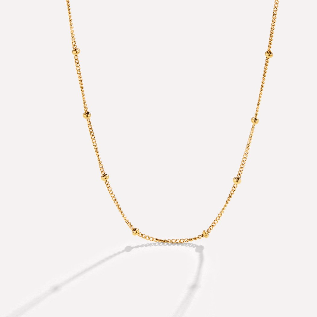 Gioia Bead Chain Necklace