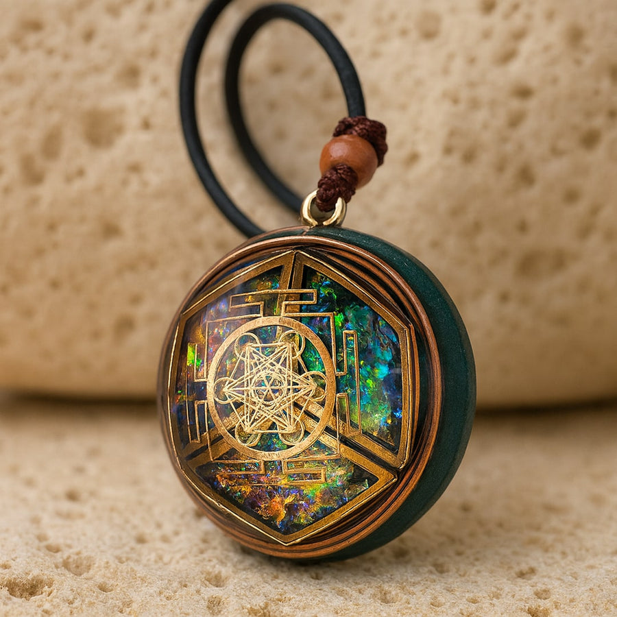"Alignment" 7 Stones Pendant