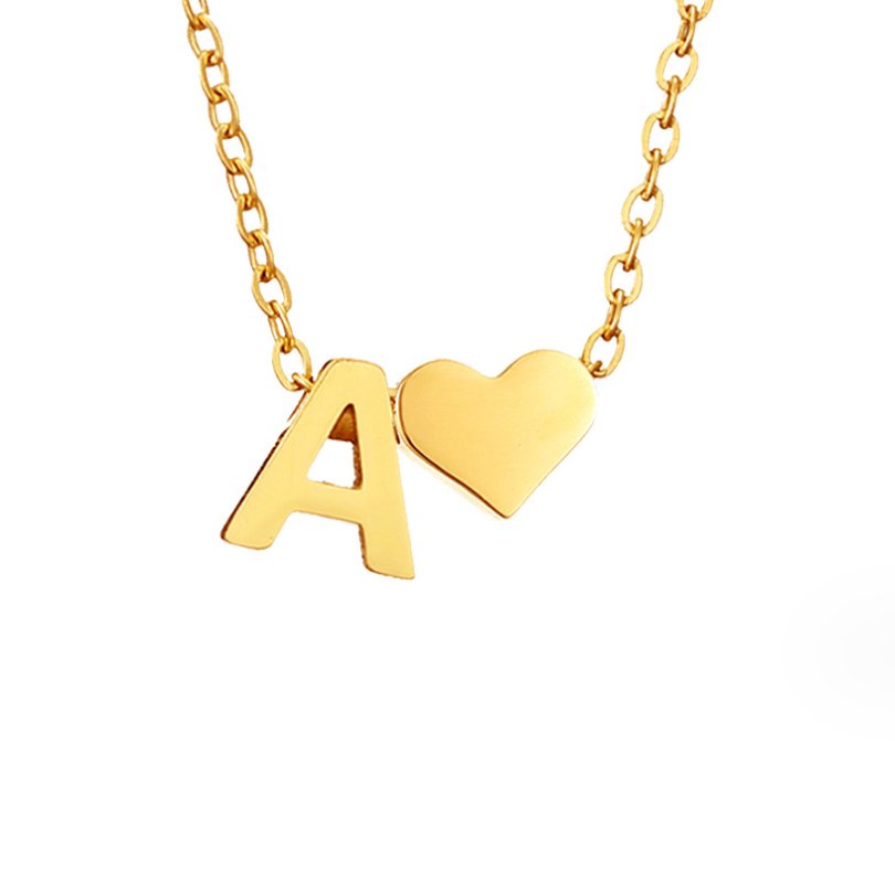 Amata Initial Necklace