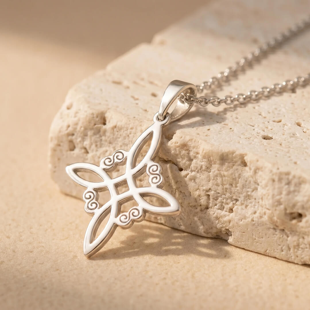 Protection Knot Shield Necklace